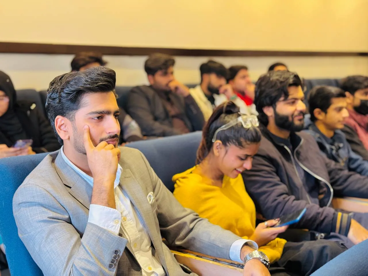 Blackstone students in a lecture